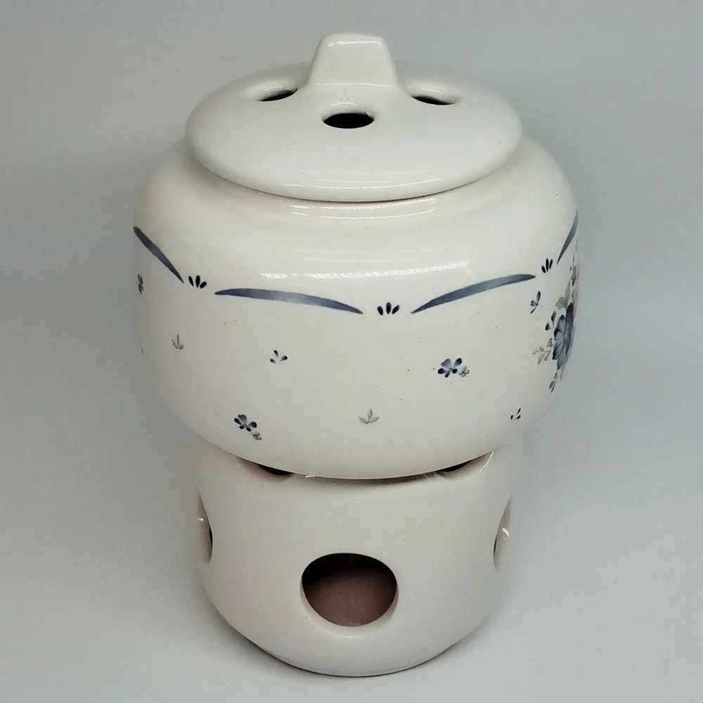 Vtg 1980s Potpourri Press Room Scenter/Fragrance Warmer Candle Simmer Pot